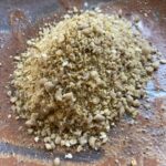 Small pile of Seedy Vegan Parmesan